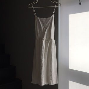 White linen Old Navy Dress